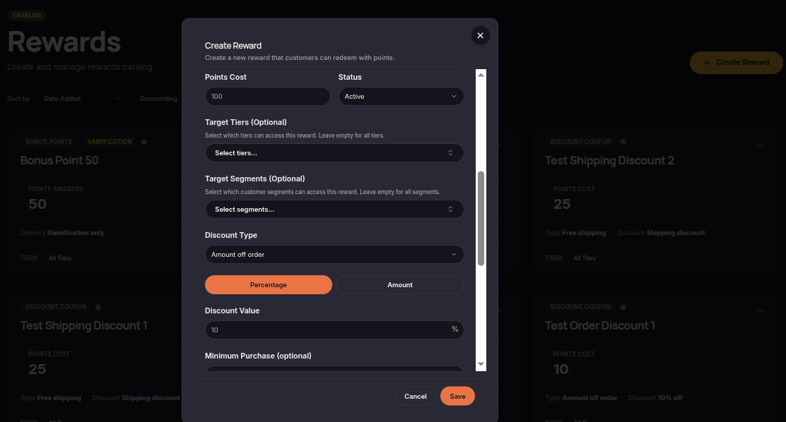 Create Reward 2 Create Reward 2